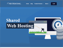 Tablet Screenshot of nethosting.com